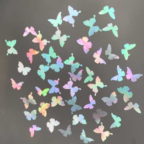 蝴蝶螺钿片夜光贝白蝶贝片大漆漆器漆画漆艺美甲镶嵌材料首饰DIY - 图2