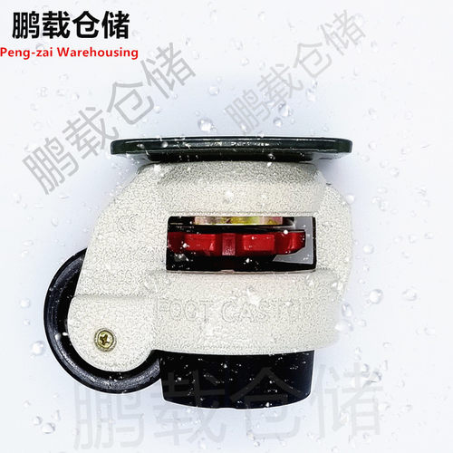 厂家直销铸铝水平调节轮福马脚轮 机器支撑万向轮GD-80F全国包 - 图2