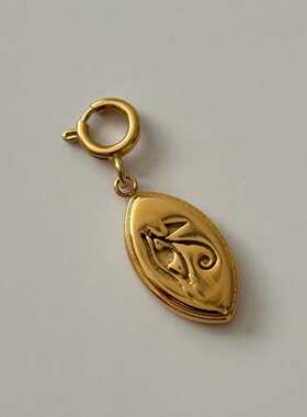 钛钢叠戴男女情侣式双层椭圆项链