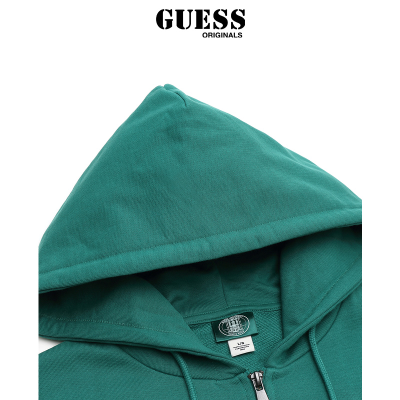 GUESS Originals x 88rising  胶囊系列男士拉链开衫连帽卫衣 - 图1