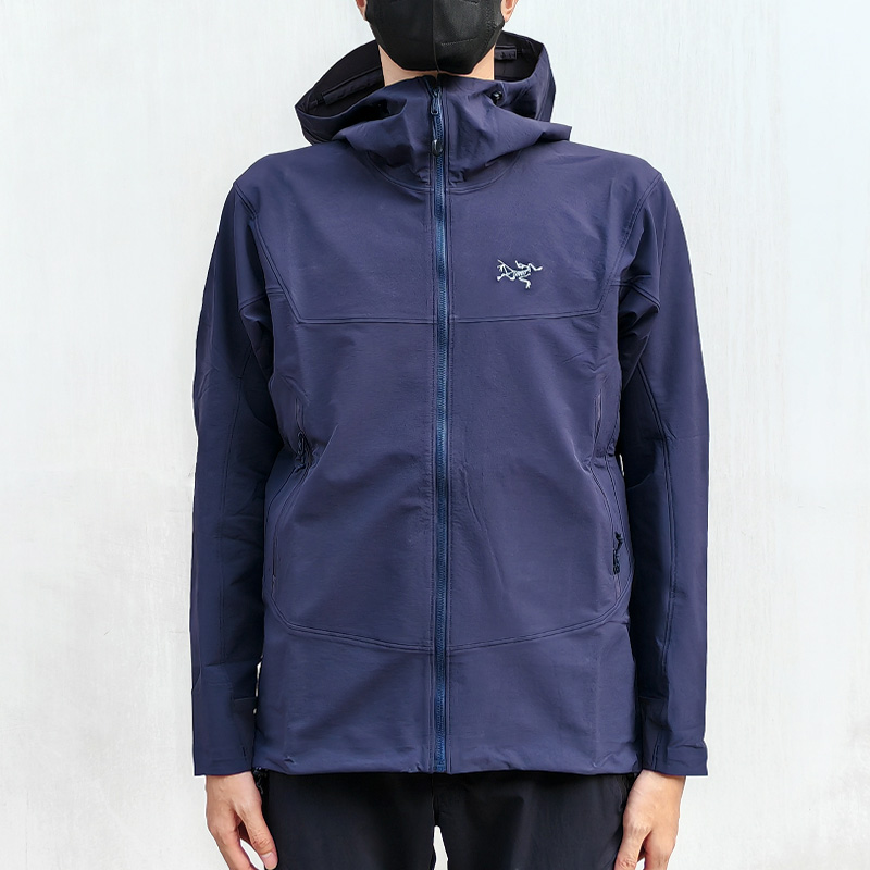 新款始祖鸟ArcTeryx Gamma LT Hoody男春季户外防风软壳衣7465 - 图0