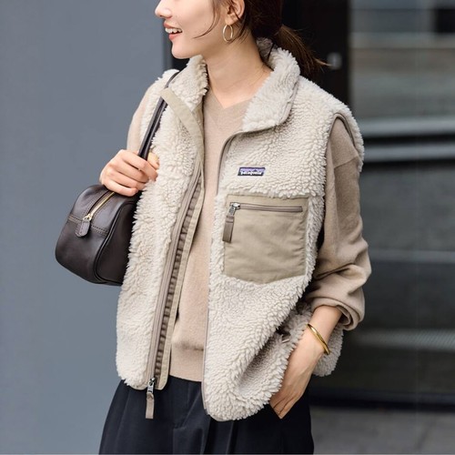 25新款 Patagonia Retro-X Vest巴塔女士抓绒马甲保暖背心23084 - 图0