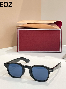 jmm ZEPHIRIN 44码粗框皇冠框圆形太阳眼镜男女潮款板材大脸墨镜