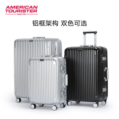 samsonite aluminium suitcase