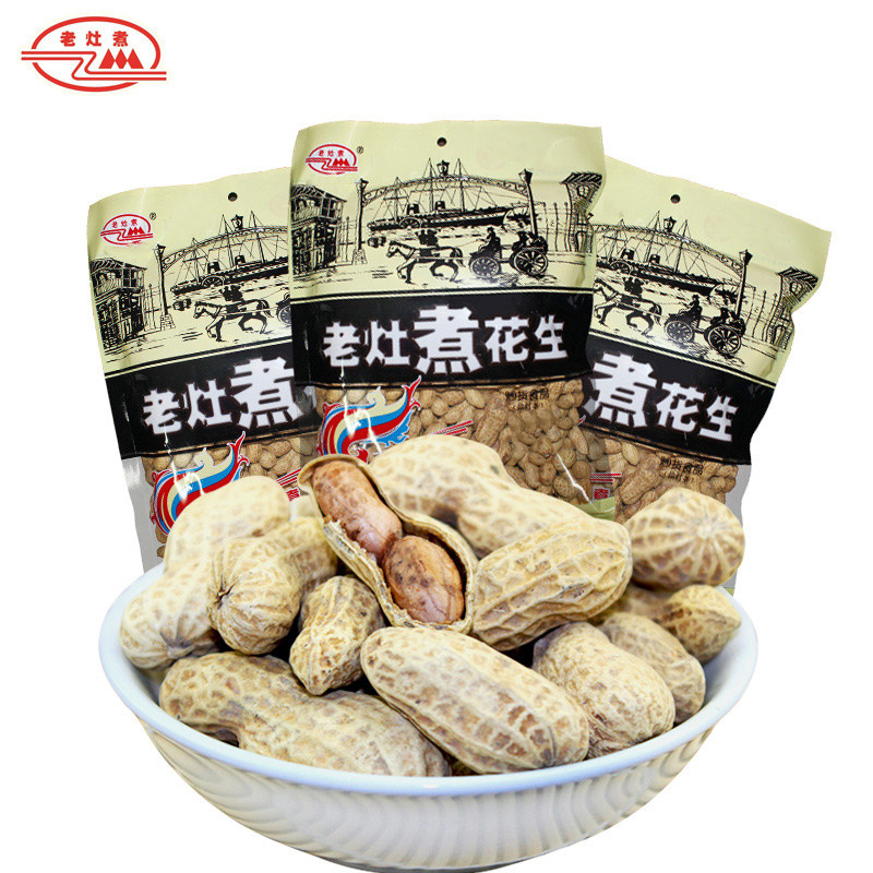 老灶688g*2袋四川特产天府煮花生 成都康达食品花生