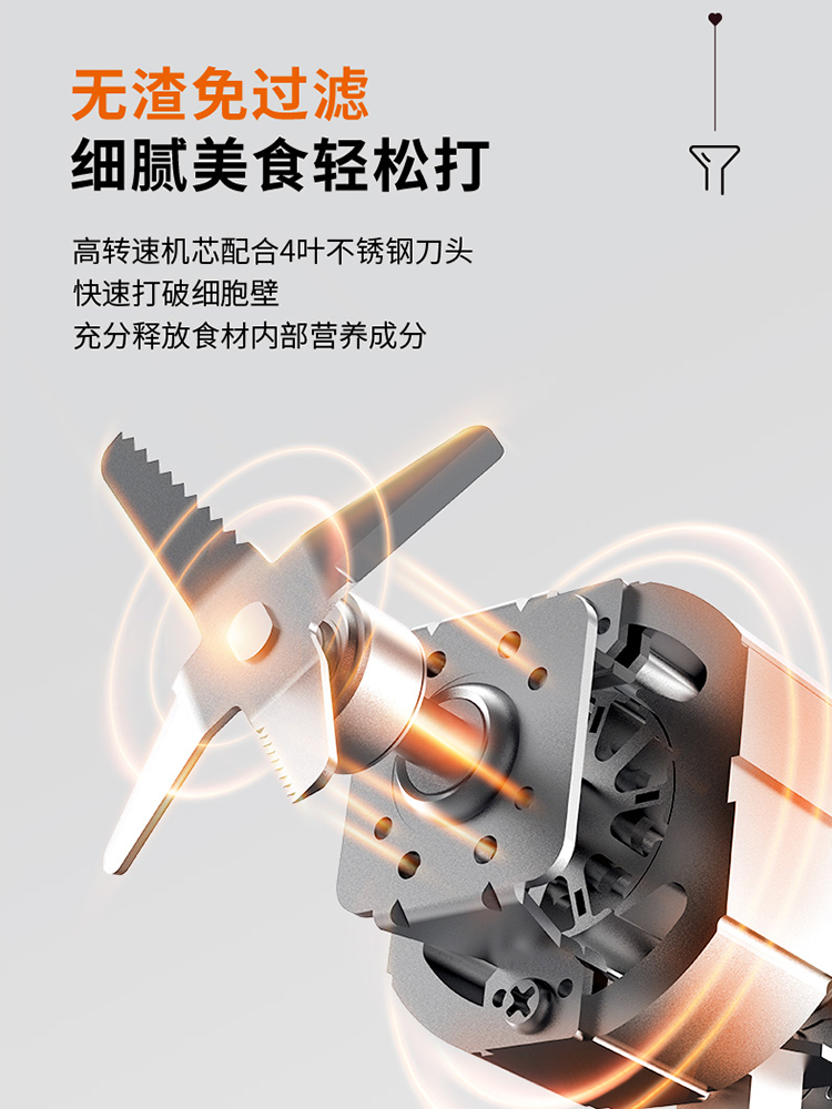 九阳中卓鼎专卖店九阳迷你豆浆机家用小型全自动破壁免过滤煮官网正品1单人21