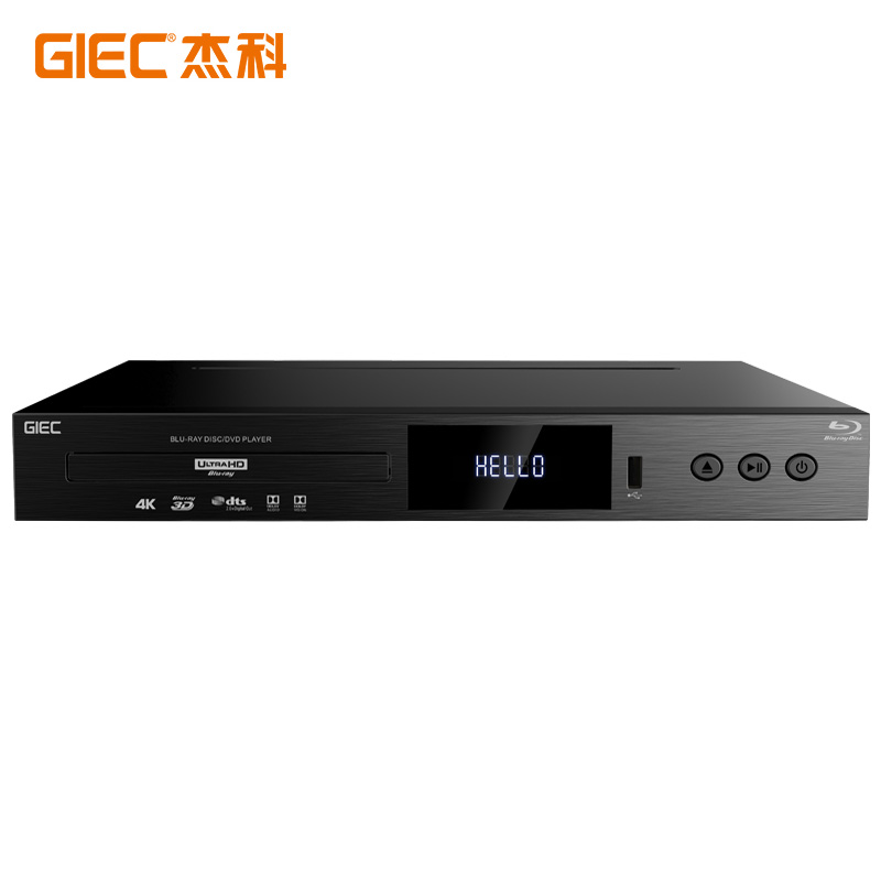 GIEC杰科BDP-G5300真4K UHD蓝光播放机dvd影碟机高清硬盘播放器CD-图0