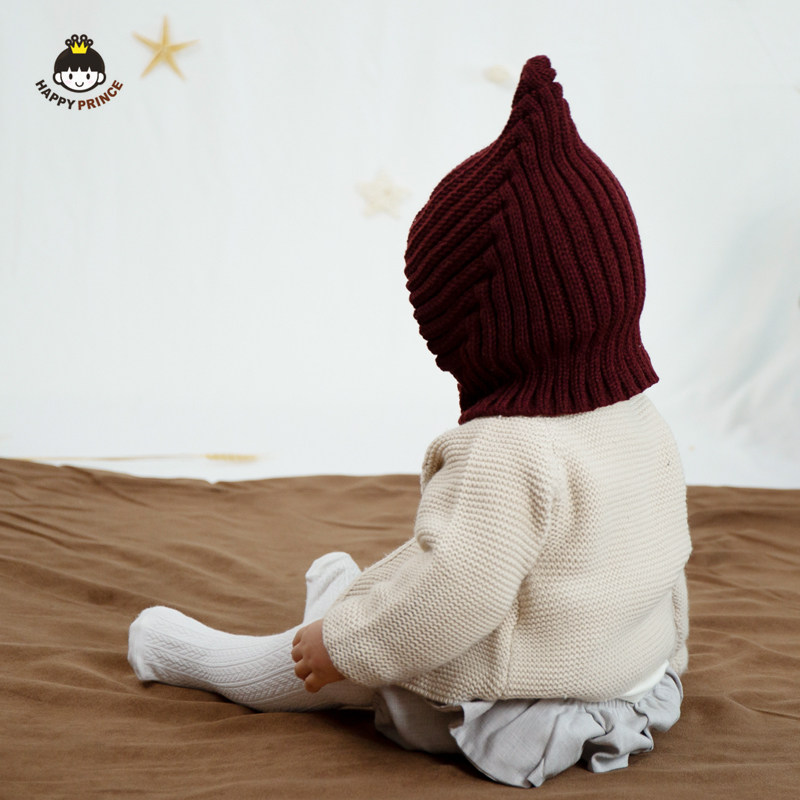 婴儿帽子秋冬婴幼儿毛线帽男宝宝帽子秋冬0-3岁儿童帽子女潮韩版,淘宝优惠券,粉丝福利购,淘宝优惠卷