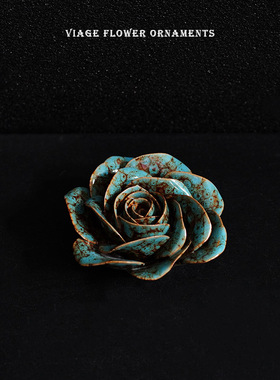 欧式陶瓷花朵造型摆件香托