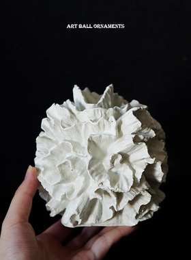 珊瑚造型家居陶瓷烛台氛围感欧式