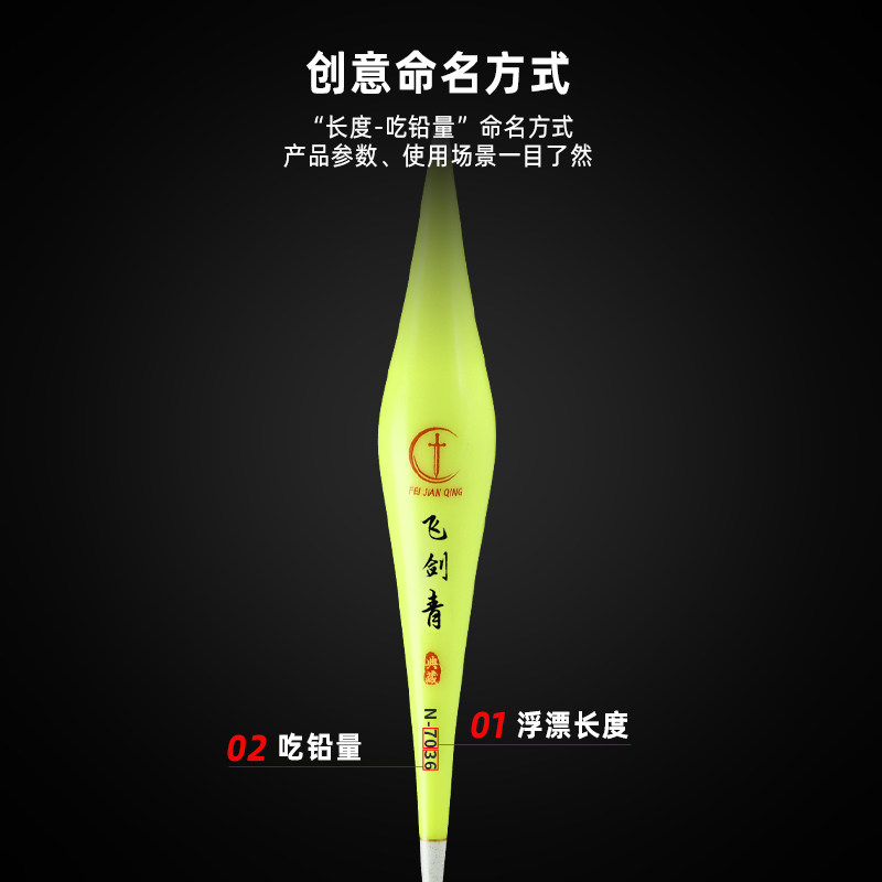 青鱼珠珠专用漂黑坑行程大物漂超醒目鱼漂防爆顶轻口接口纳米浮漂,淘宝优惠券,粉丝福利购,淘宝优惠卷