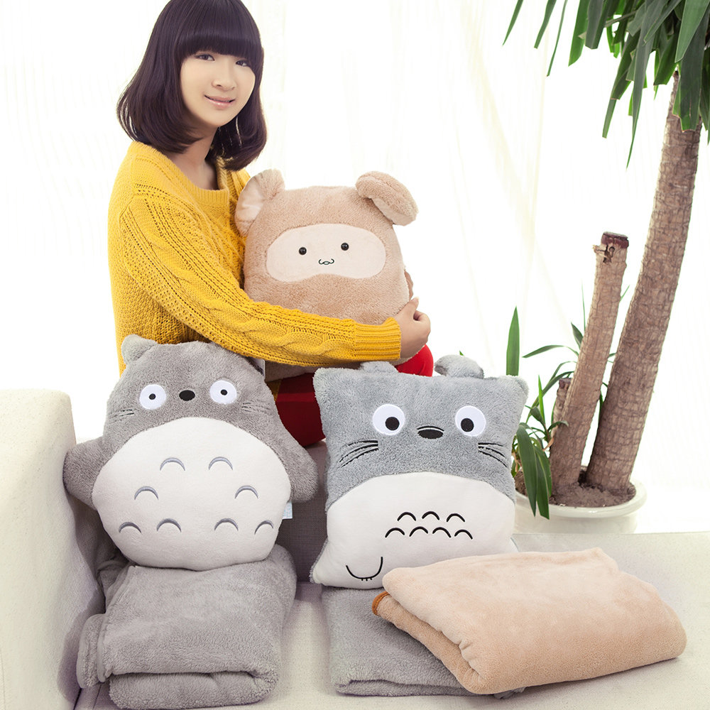 暖手抱枕被子两用靠垫被办公室午睡插手毛绒女生毯子手捂夏季可爱,淘宝优惠券,粉丝福利购,淘宝优惠卷