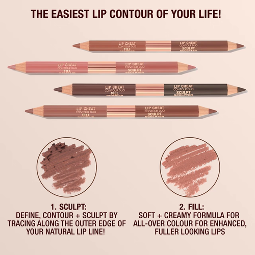 部分现货 海淘 Charlotte Tilbury ct双色双头Sculpt/Fill唇线笔 - 图2