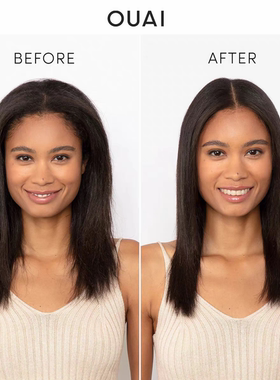 OUAI detangling and frizz fighting LEAVE IN CONDITIONER润发