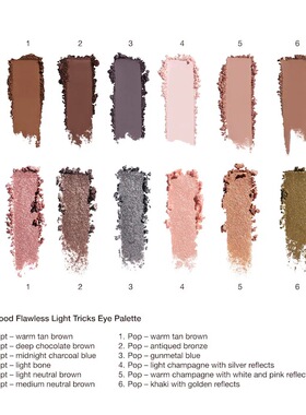 海淘 新款Charlotte Tilbury/CT26圣诞限定十二色眼影盘星光幻影