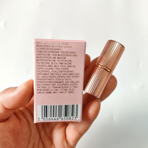 海淘 现货Charlotte Tilbury CT唇膏口红Pillow Talk Medium 1.1g - 图1