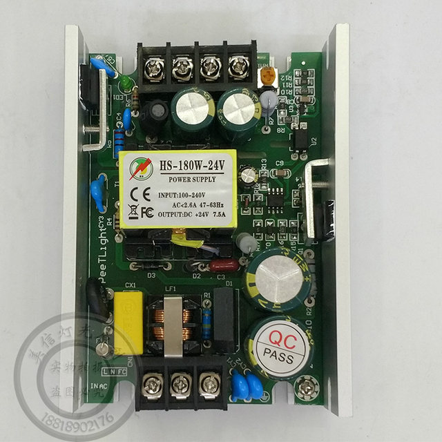 Led 54pcs 3w stage par light switching power supply