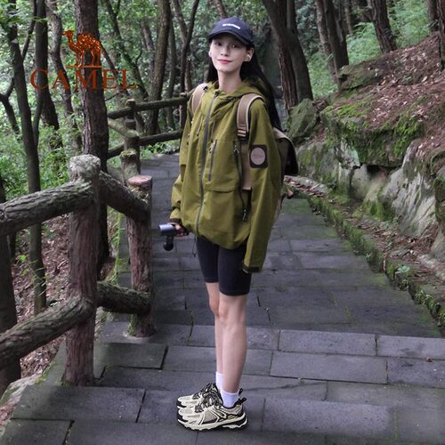 骆驼户外休闲运动跑鞋女款2026新款轻便运动休闲鞋防滑耐磨跑步鞋 - 图2