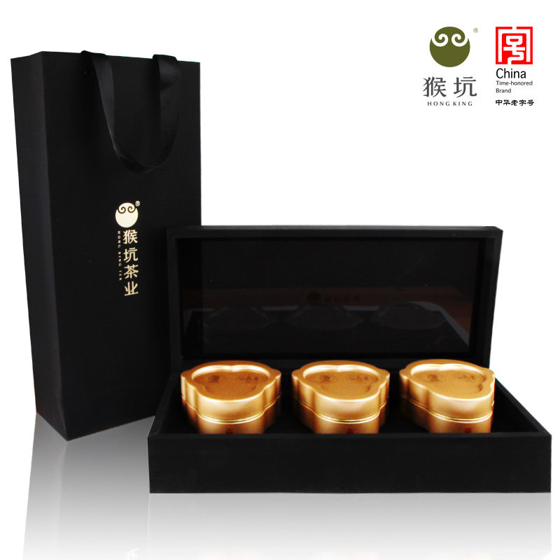 【2025新茶】猴坑太平猴魁茶叶高档礼盒150g罐装安徽春茶绿茶送礼,淘宝优惠券,粉丝福利购,淘宝优惠卷