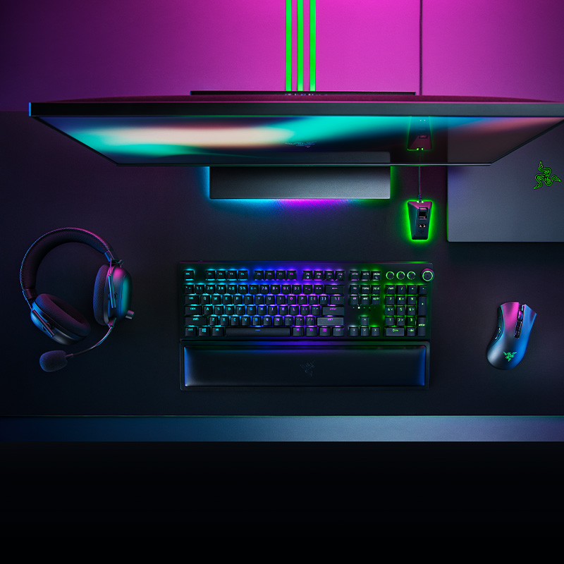 Razer雷蛇旋风黑鲨V2专业版Pro2023无线蓝牙头戴式电竞游戏耳机 - 图3