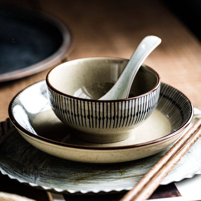 特别好看的高级盘子家用菜盘炒菜深盘陶瓷餐盘个人专用7寸盘餐具,淘宝优惠券,粉丝福利购,淘宝优惠卷