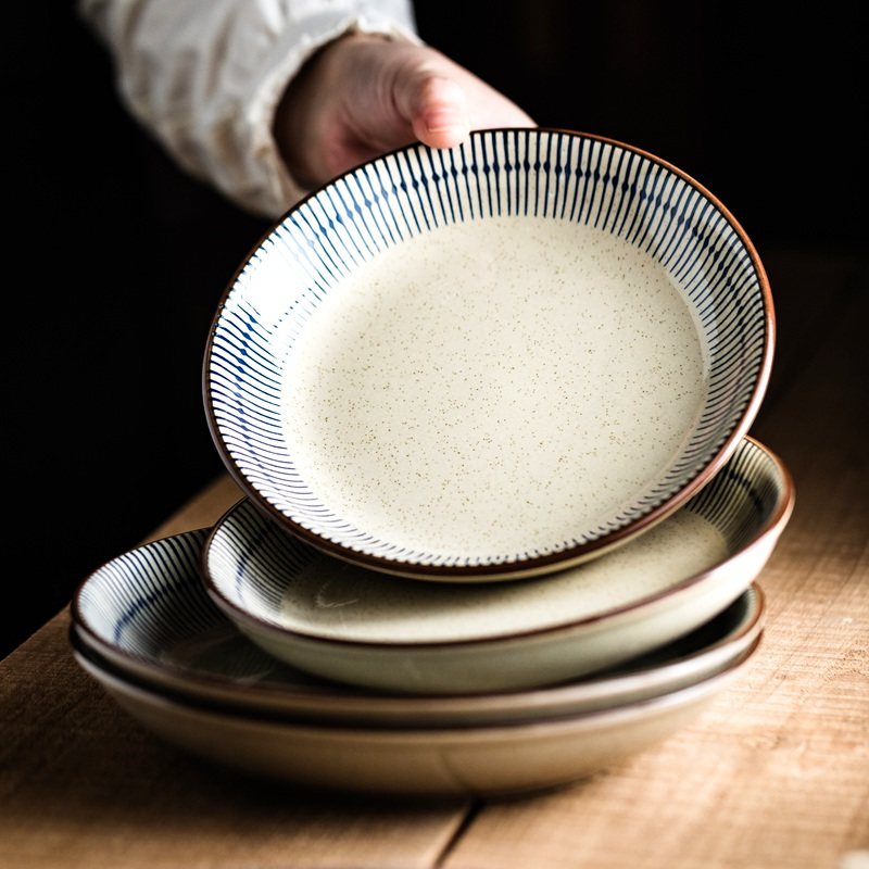 特别好看的高级盘子菜盘家用2025新款餐具餐盘炒菜深盘陶瓷蒸盘,淘宝优惠券,粉丝福利购,淘宝优惠卷