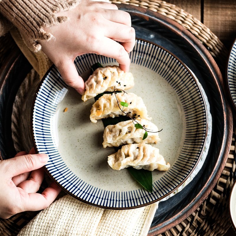 特别好看的高级盘子菜盘家用2025新款餐具餐盘炒菜深盘陶瓷蒸盘,淘宝优惠券,粉丝福利购,淘宝优惠卷