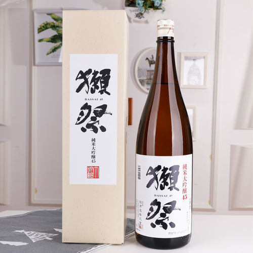 獭祭45纯米大吟酿1800ml日本清酒原装进口DASSAI四割五分纯米清酒 - 图0
