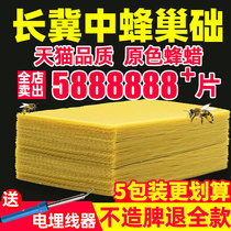 Long-Hebei Middle Honeycomb Base Center of the Frontal Bee Wax Film Beehive full range of beekeeping tools Honey honeycomb Spleen Nest Base Nest Leather