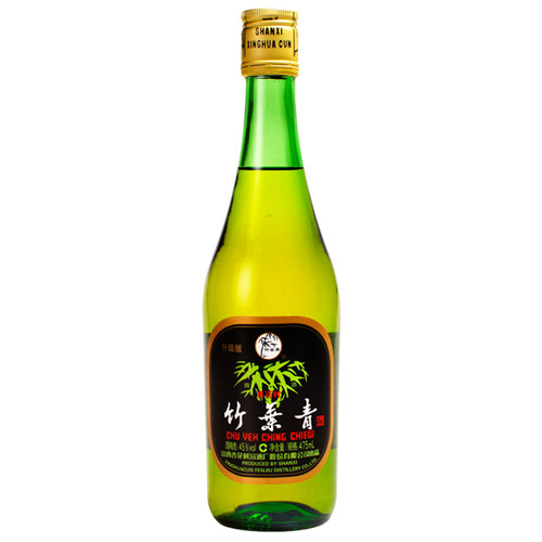 杏花村汾酒竹叶青酒45度玻璃瓶475ml*6瓶山西特产国产露酒-图1