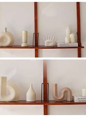 极简异形花器样板房酒店家居摆件