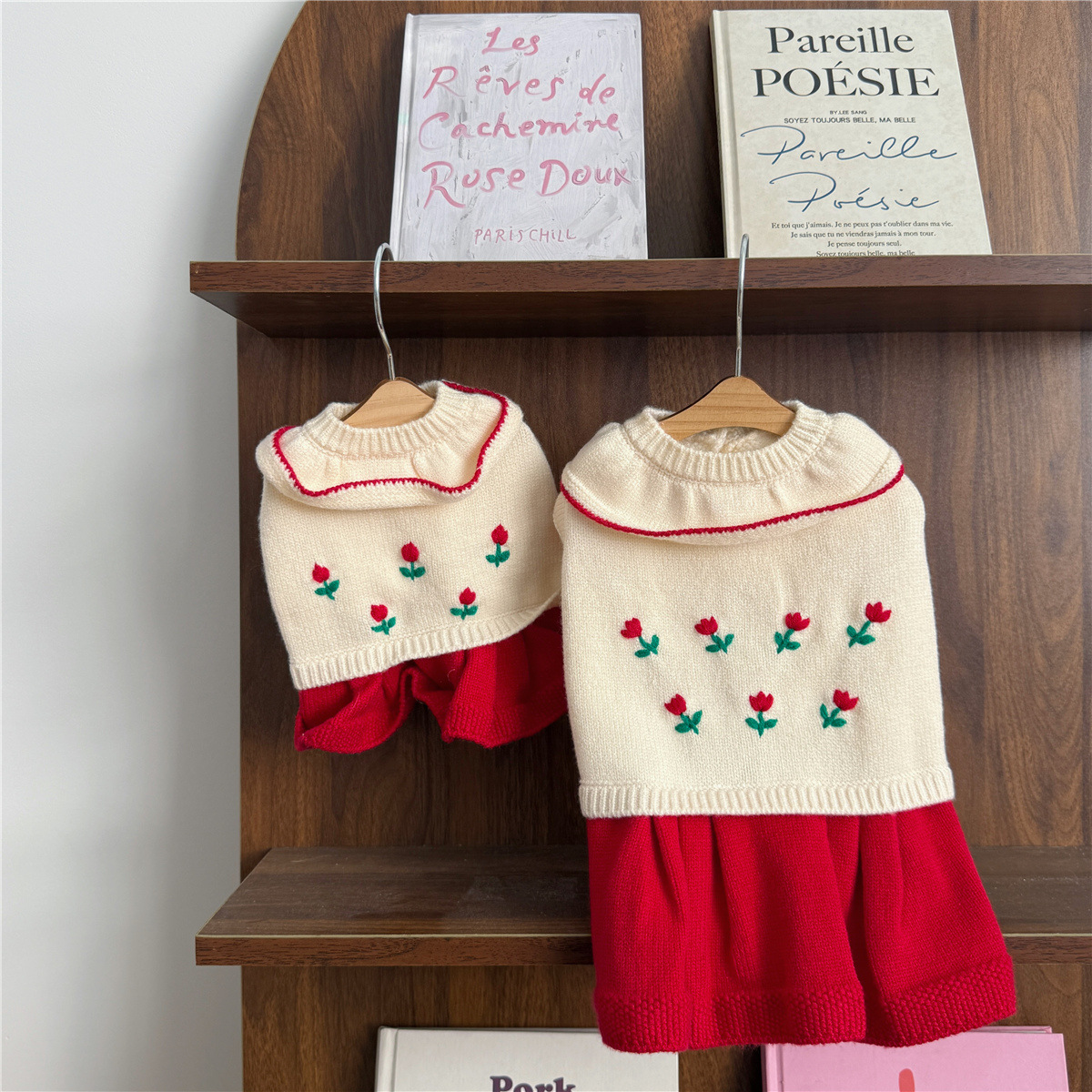 小狗狗毛衣冬天比熊博美宠物雪纳瑞小型犬秋冬季泰迪衣服保暖冬款 - 图1