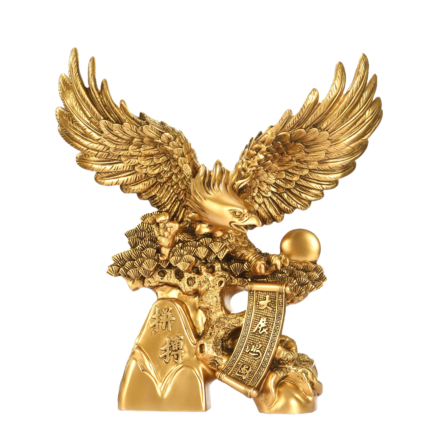 老鹰摆件招财公司前台开业礼物客厅男士高档大气老板办公桌室领导,淘宝优惠券,粉丝福利购,淘宝优惠卷