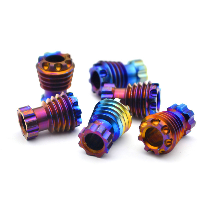 烤蓝钛合金刀坠吊坠 伞绳坠 钛合金edc工具 烤蓝刀坠黄铜刀坠吊坠,淘宝优惠券,粉丝福利购,淘宝优惠卷