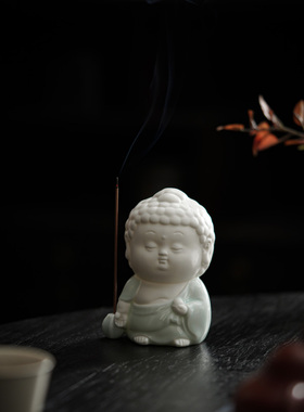 香插小佛佛像禅意简约静心