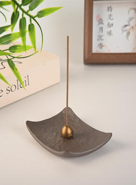 陶瓷瓦片古风简约香插
