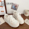 White shoes, girls' shoes, 2026 popular children's sports shoes, new casual shoes, girls' sneakers, thick-soled students' spring