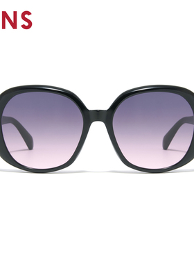 JINS睛姿太阳眼镜女新品大框渐变彩色防晒墨镜防紫外线URF26S073