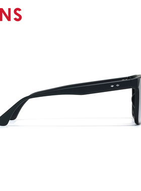 JINS睛姿2025新款方框一体式男女太阳眼镜墨镜防紫外线URF25S048