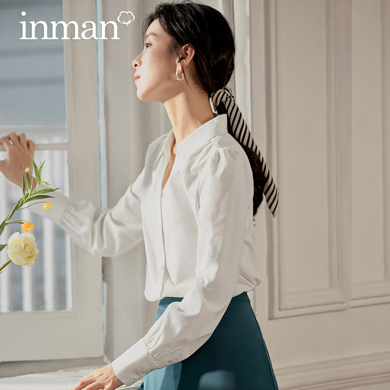  茵曼筱茵衬衫