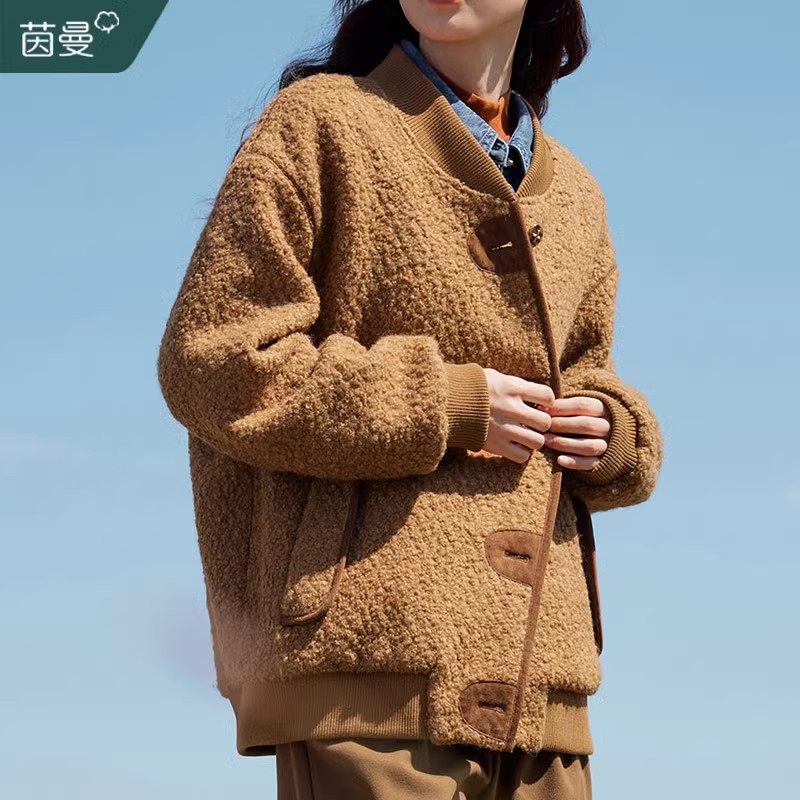  茵曼筱茵短外套