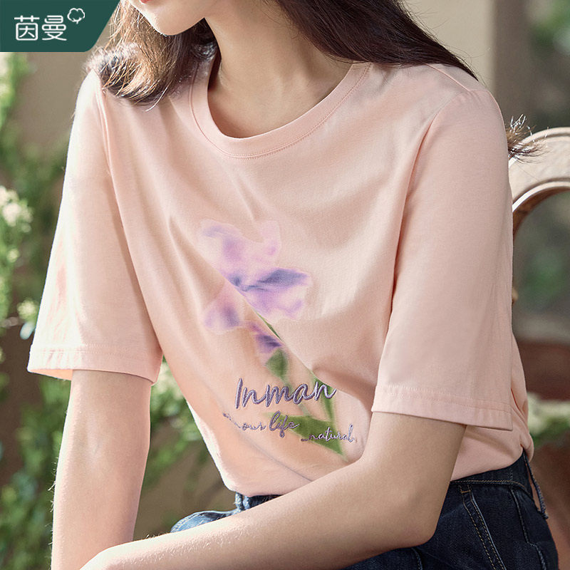  茵曼筱茵T恤