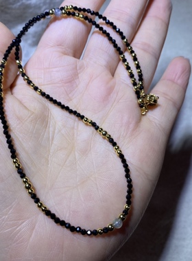 张子枫项链手链米珠饰品锁骨链