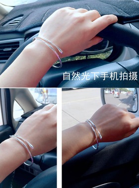 天乩杨紫蛇形耳坠手链白夭夭同款