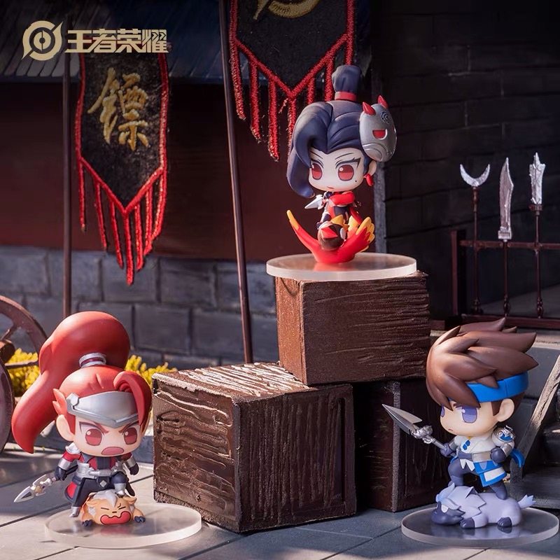 王者荣耀官网王者荣耀手办GSC野区小霸王模型公仔韩信赵云阿珂生日礼物周边