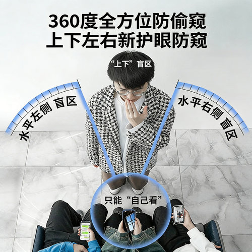 X-Race【黑钻防窥钢化】适用一加ace5钢化膜一加13手机膜ace3pro防窥膜oneplus贴膜1+13防偷窥12保护ace5pro - 图0