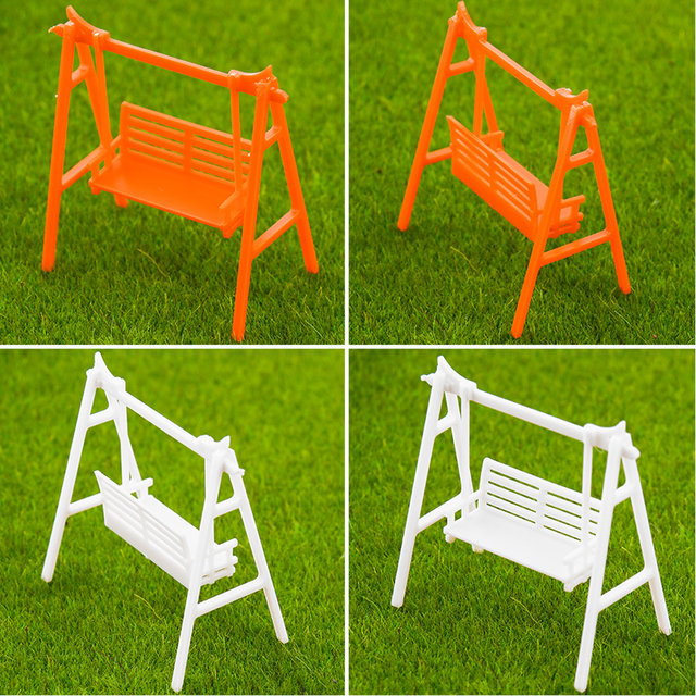 DIY handmade architectural model outdoor white