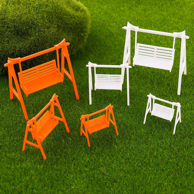 DIY handmade architectural model outdoor white