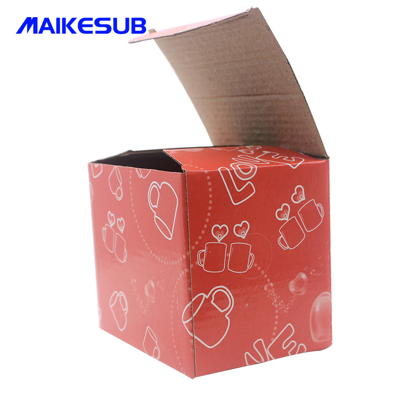 马克杯包装盒 纸盒 彩盒 装广告杯用的盒子 星马克杯盒子 - 图0