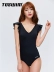 Áo tắm nữ một mảnh tam giác mới của ToshWIM Tuosheng 2019 - Bộ đồ bơi One Piece bikini một mảnh khoét eo Bộ đồ bơi One Piece